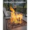 10 LB Fire Glass Fireplace Rocks Black High Luster Fire Pit Table Decorative Rocks